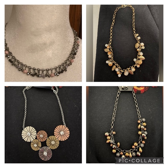 paparazzi Jewelry - 4 Necklace Bundle